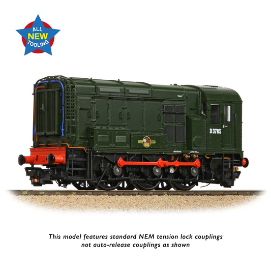 Bachmann Branchline 35-901 Class 08 D3785 BR Green (Late Crest)
