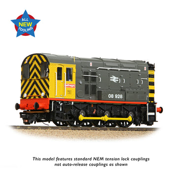Bachmann Branchline 35-906 Class 08 08928 BR Railfreight (Red Stripe)