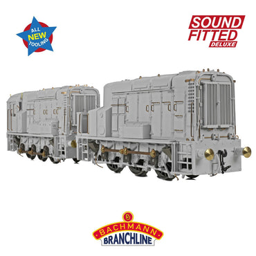 Bachmann Branchline 35-945SFX Class 13 D4502 BR Green (Wasp Stripes) SF DELUXE