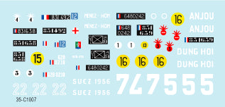 Star Decals 35-C1007 1:35 AMX-13/75