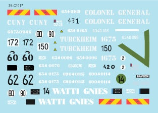 Star Decals 35-C1017 1:35 FORAD training centre
