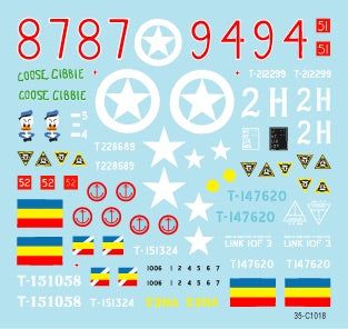 Star Decals 35-C1018 1:35 British Special Shermans