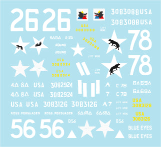 Star Decals 35-C1043 1:35 U.S