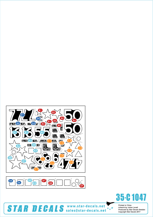 Star Decals 35-C1047 1:35 Battle of the Bulge