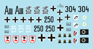 Star Decals 35-C1059 1:35 Sturm # 8
