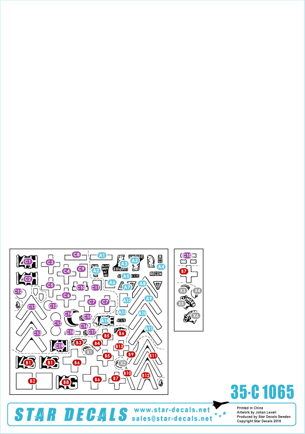 Star Decals 35-C1065 1:35 Gulf War