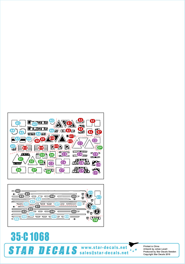 Star Decals 35-C1068 1:35 Australia Tanks & AFVs # 3