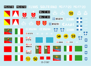 Star Decals 35-C1087 1:35 M47 Patton # 3