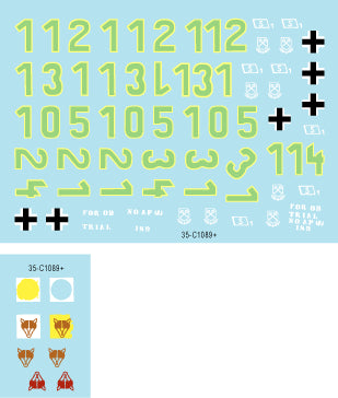 Star Decals 35-C1089 1:35 SS-Pz.Kpfw.VI Tigers in France # 1