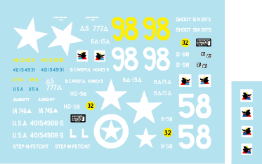 Star Decals 35-C1104 1:35 U.S