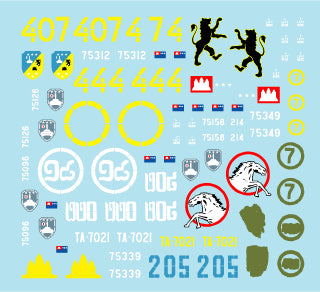 Star Decals 35-C1110 1:35 Cambodia # 1