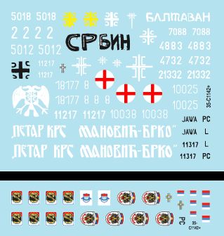 Star Decals 35-C1142 1:35 Tanks & AFVs in Bosnia # 7