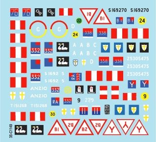 Star Decals 35-C1149 1:35 Royal Artillery in Italy