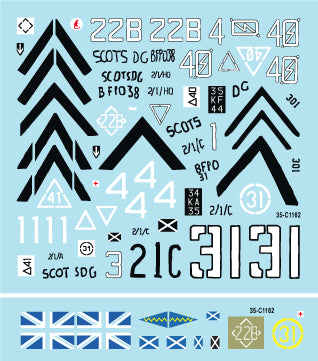 Star Decals 35-C1162 1:35 Challenger I