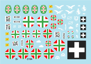Star Decals 35-C1164 1:35 Axis Tank Mix # 3