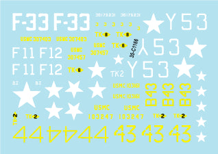 Star Decals 35-C1166 1:35 USMC Shermans