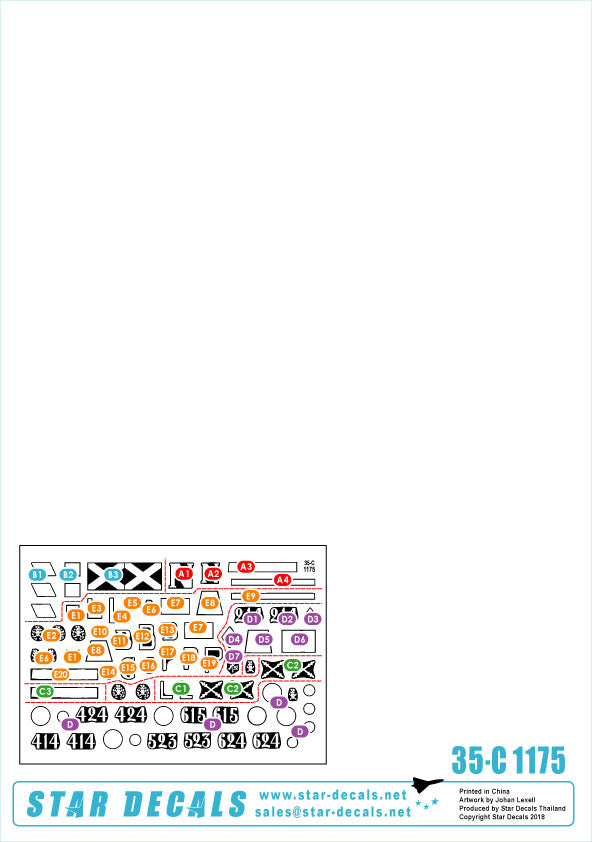 Star Decals 35-C1175 1:35 Spanish Civil War # 7