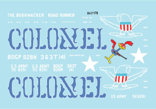 Star Decals 35-C1178 1:35 Vietnam Gun Trucks # 3