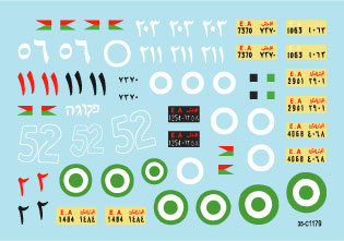 Star Decals 35-C1179 1:35 Middle East 1948