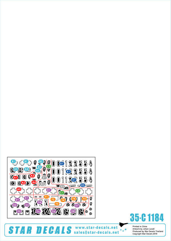 Star Decals 35-C1184 1:35 Fall Blau and Stalingrad # 2
