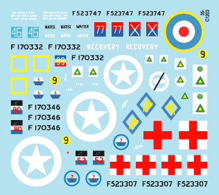 Star Decals 35-C1203 1:35 Allied M3A1 White Scout Car