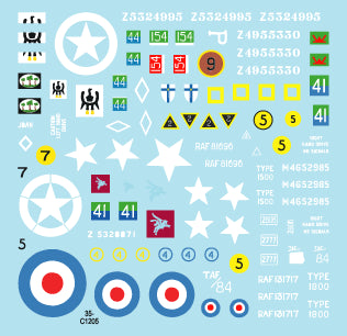 Star Decals 35-C1205 1:35 British Armoured Cars # 2