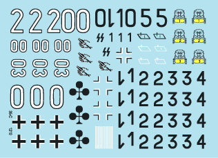 Star Decals 35-C1210 1:35 German tanks in Italy # 10