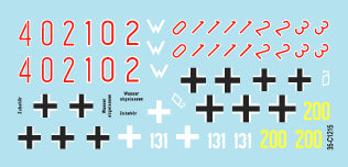 Star Decals 35-C1215 1:35 German Tanks Norway/Finland Beute-Somua