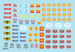 Star Decals Oil Drum Markings Commercial 55 Gal / 200L 1:35
