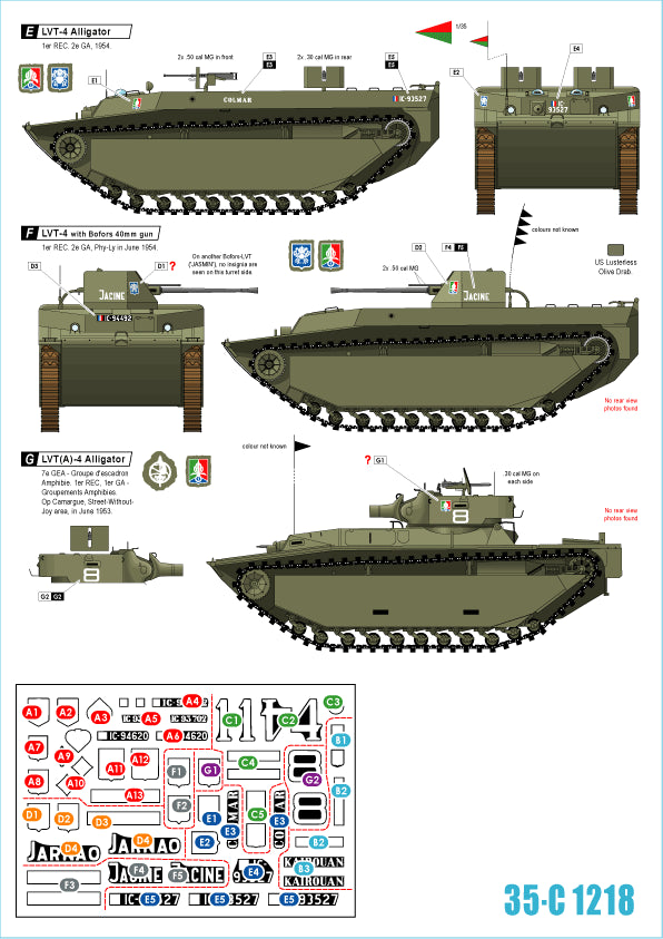 Star Decals 35-C1218 1:35 Indochine # 3