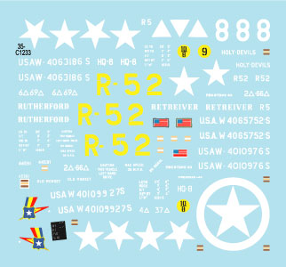 Star Decals 35-C1233 1:35 US M3A1 Halftracks
