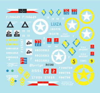 Star Decals 35-C1242 1:35 Polish Tanks in Italy 1943-45 # 3