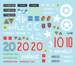 Star Decals 35-C1263 1:35 British AFVs in Holland 1944-45 # 1