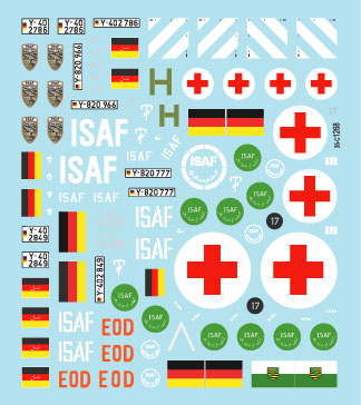 Star Decals 35-C1268 1:35 Afghani Peace keepers