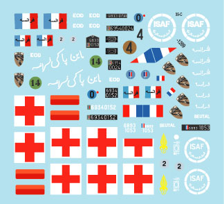 Star Decals 35-C1269 1:35 Afghani Peace keepers