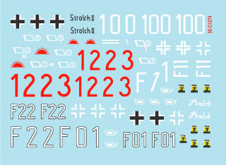 Star Decals 35-C1274 1:35 German Funklenk tanks # 3
