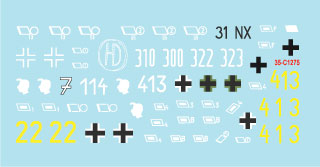 Star Decals 35-C1275 1:35 German Funklenk tanks # 4