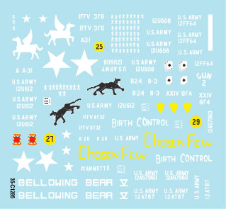 Star Decals 35-C1285 1:35 Big Guns in Vietnam # 2