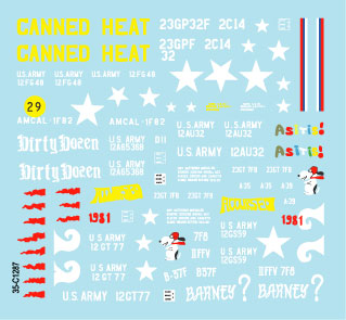 Star Decals 35-C1287 1:35 Big Guns in Vietnam # 4