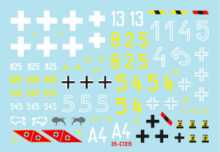 Star Decals 35-C1315 1:35 Pz.Kpfw.I Ausf.A