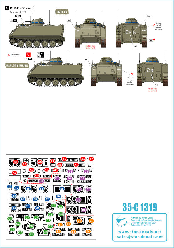 Star Decals 35-C1319 1:35 Australia in Vietnam # 4