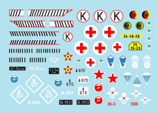 Star Decals 35-C1320 1:35 Soviet GAZ-69