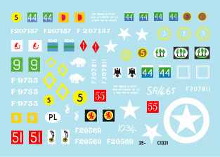 Star Decals 35-C1331 1:35 British Armoured Cars # 3