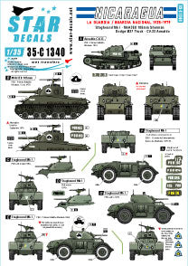 Star Decals 35-C1340 1:35 Nicaragua # 1