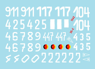 Star Decals 35-C1342 1:35 DDR-NVA # 1
