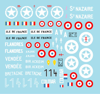 Star Decals 35-C1351 1:35 FFI # 1