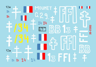 Star Decals 35-C1352 1:35 FFI # 1