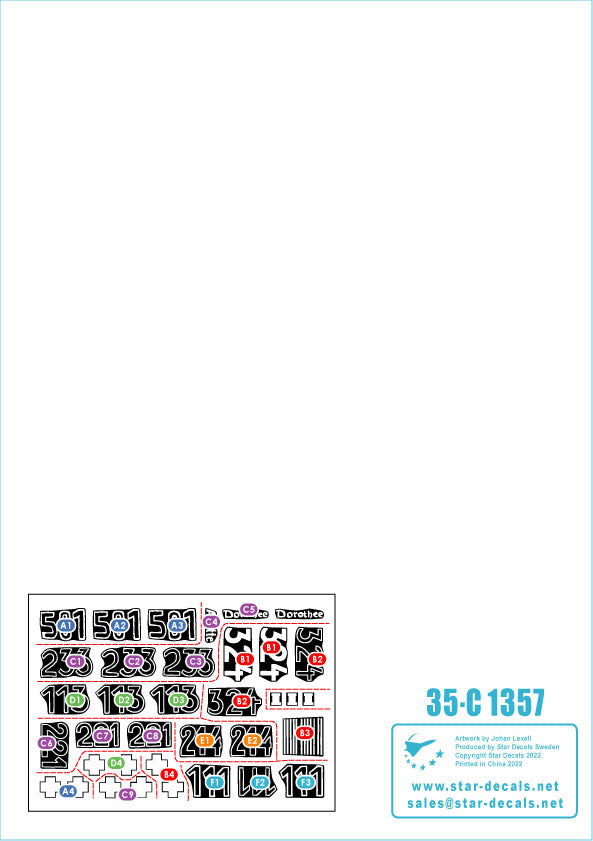 Star Decals 35-C1357 1:35 s.Pz.Abt