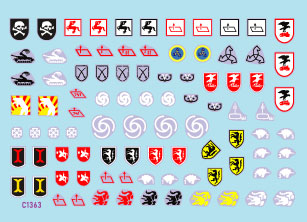 Star Decals StuG-Abt #5 Generic Insignia & Unit Markings 1:35