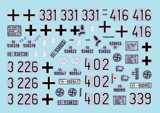 Star Decals Sd.Kfz.250 'Neu' #2 Sd.Kfz.250/1 /3 /7 1:35